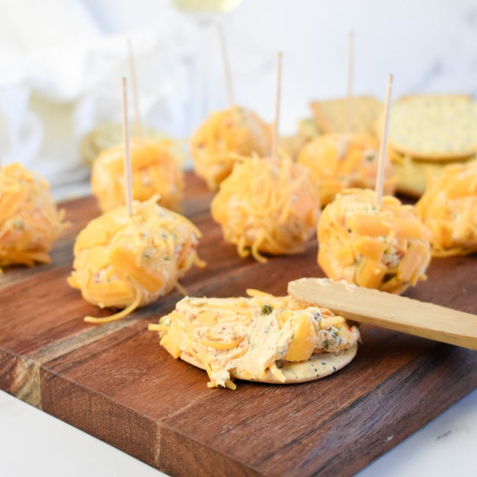 Bite Size Cheddar Cheeseballs