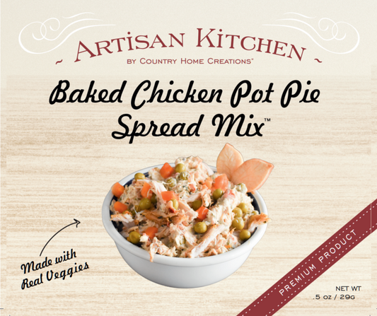 Artisan Kitchen Baked Chicken Pot Pie Spread Mix - Sample