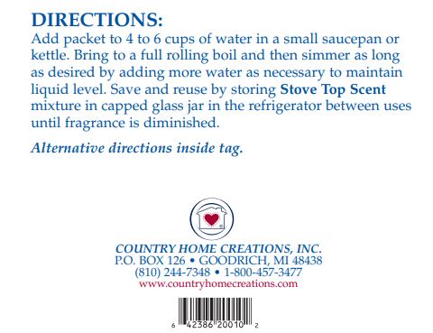 Stovetop Scent Mix - Apple Pie