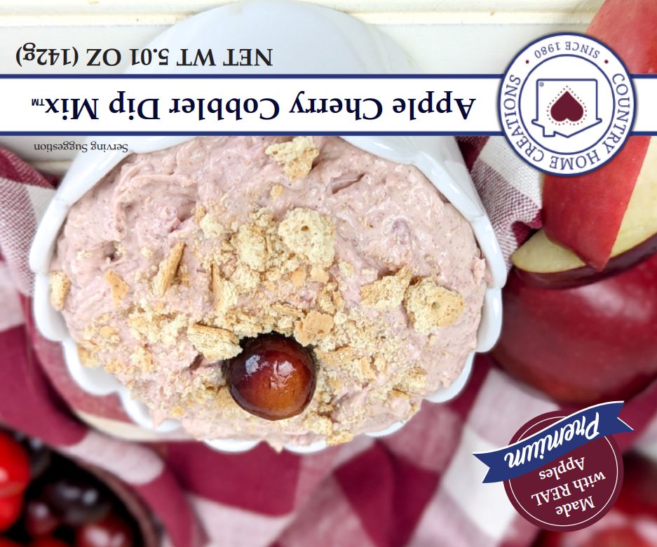 Apple Cherry Cobbler Dip Mix (Dozen) - NEW RELEASE