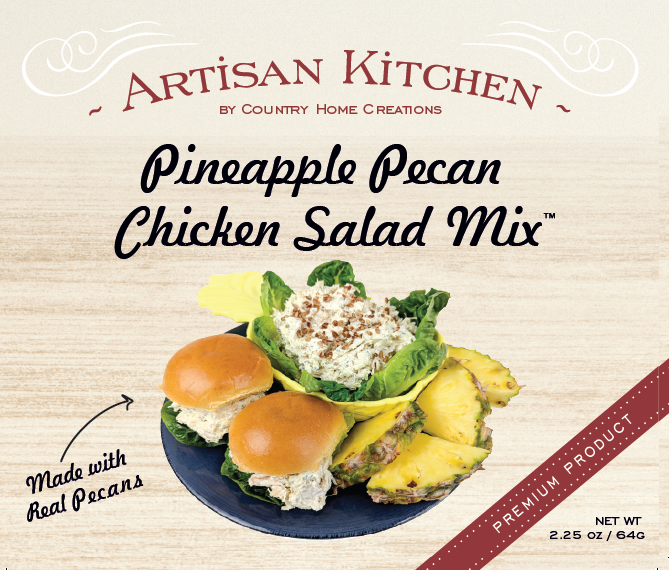 Artisan Kitchen - Pineapple Pecan Chicken Salad Mix (Dozen) NEW RELEASE