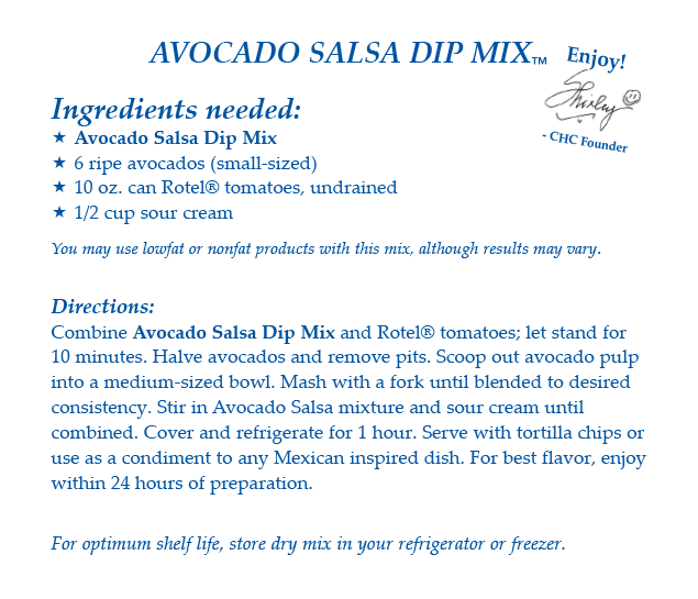 Avocado Salsa (Dozen) NEW RELEASE