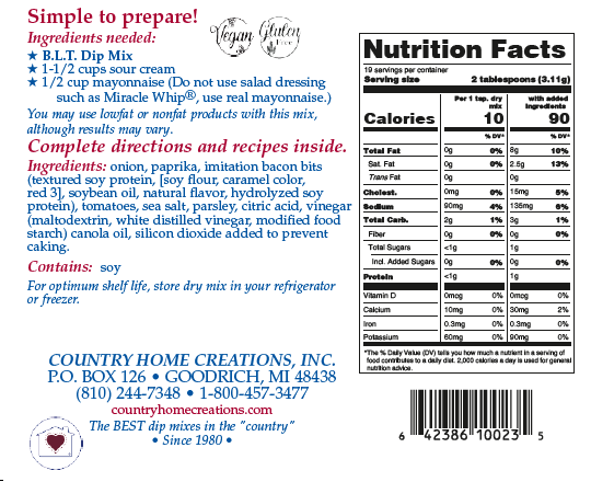 BLT Dip Mix - Sample