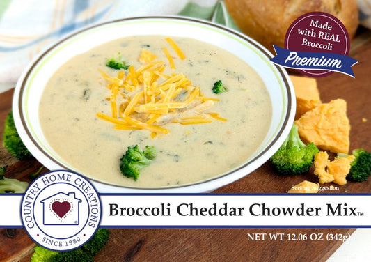 Broccolli Cheddar Chowder Mix (1/2 DOZEN)