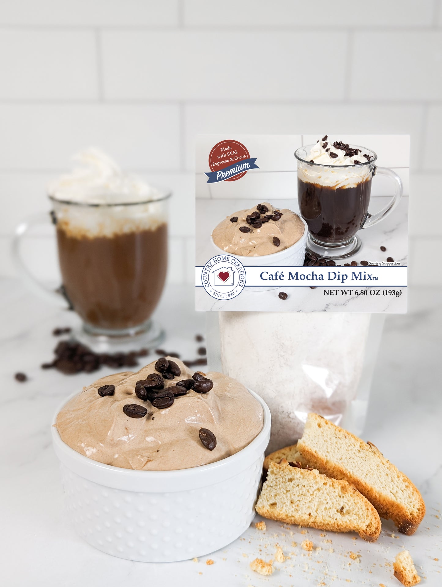 Cafe Mocha Dip Mix- (Dozen)