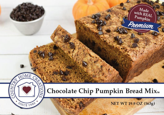 Chocolate Chip Pumpkin Bread Mix (1/2 Dozen)