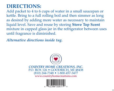 Stovetop Scent Mix - Christmas