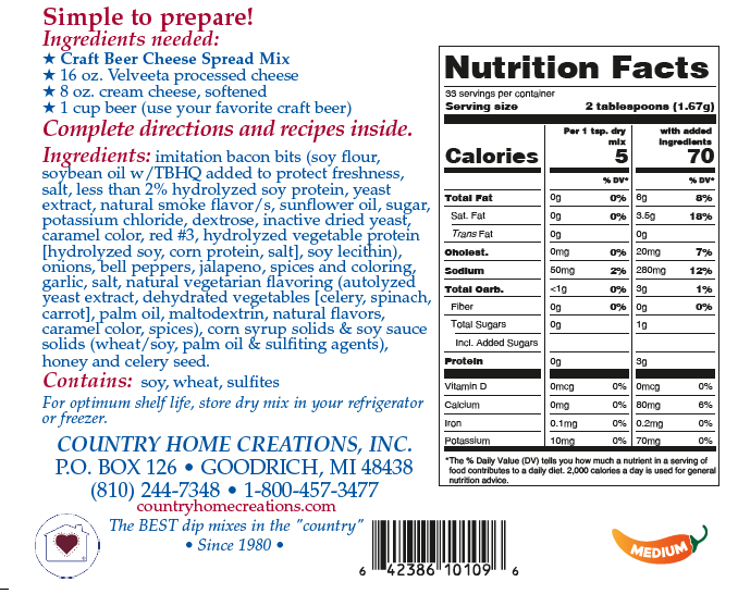 Craft Beer Cheese Spread Mix - Sample