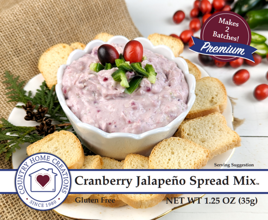 Cranberry Jalapeno Spread Mix (Dozen)
