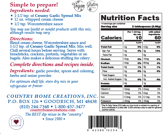 Creamy Garlic Spread Mix - (Dozen) NEW RELEASE