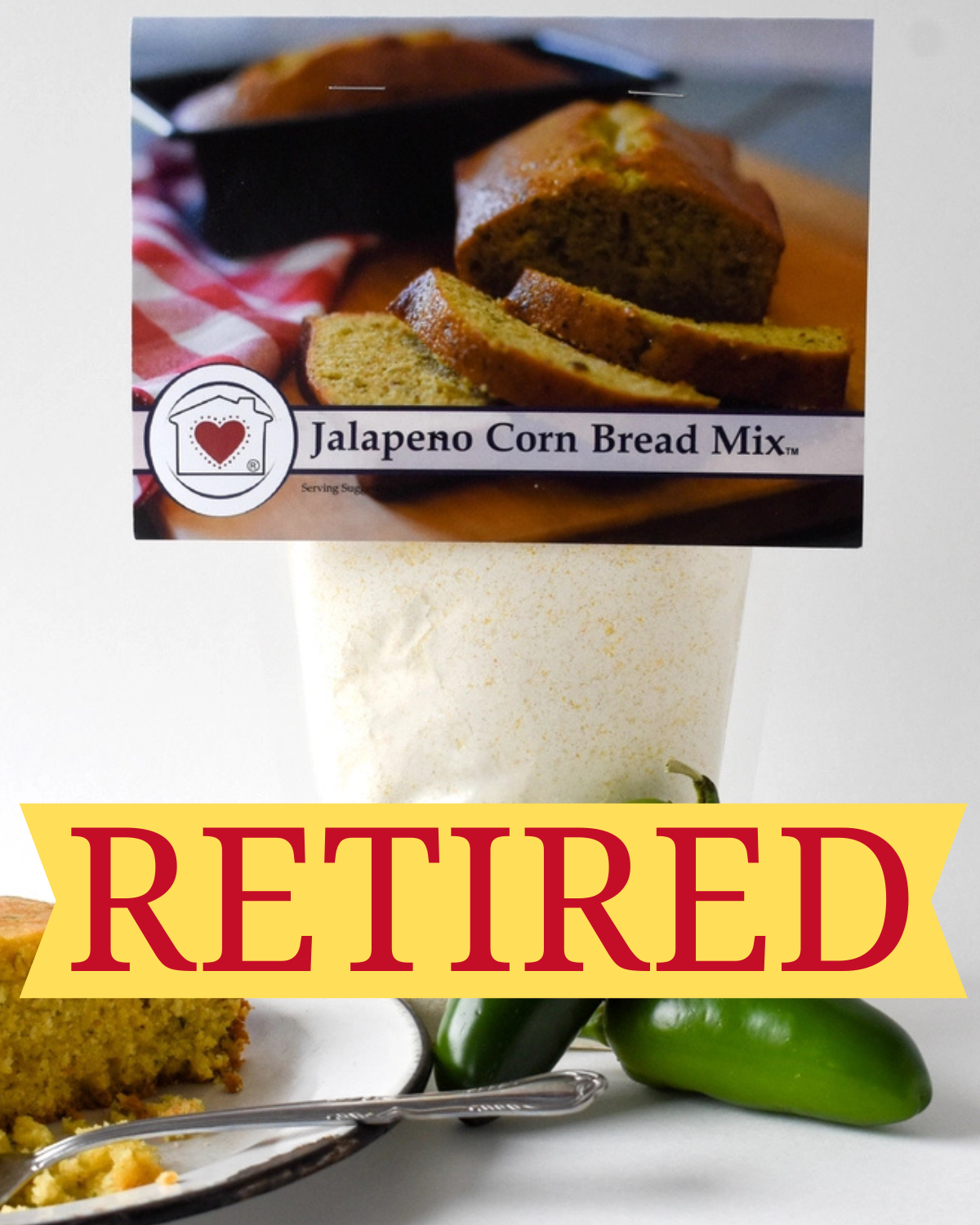 Jalapeno Cornbread Mix (1/2 Dozen)