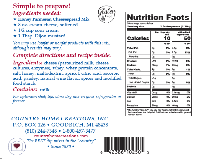 Honey Parmesan Cheesespread Mix-Sample NEW RELEASE