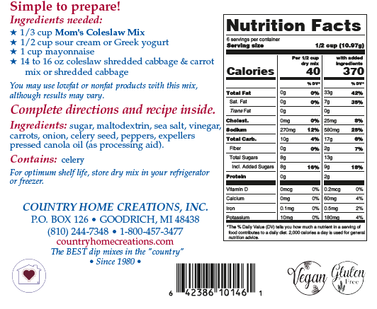 Mom's Coleslaw Mix (Dozen)