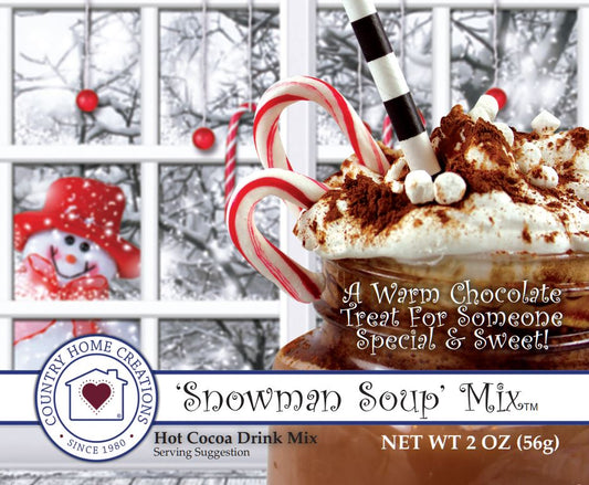Snowman Soup Mix  - Dozen