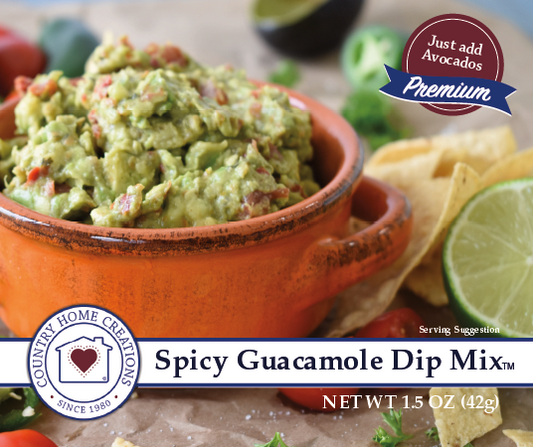 Spicy Guacamole Dip Mix (Dozen)