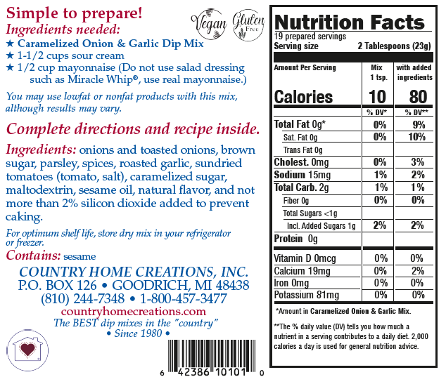 Caramelized Onion & Garlic Dip Mix (Dozen)