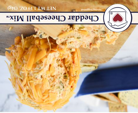 Cheddar Cheeseball Mix (Dozen)