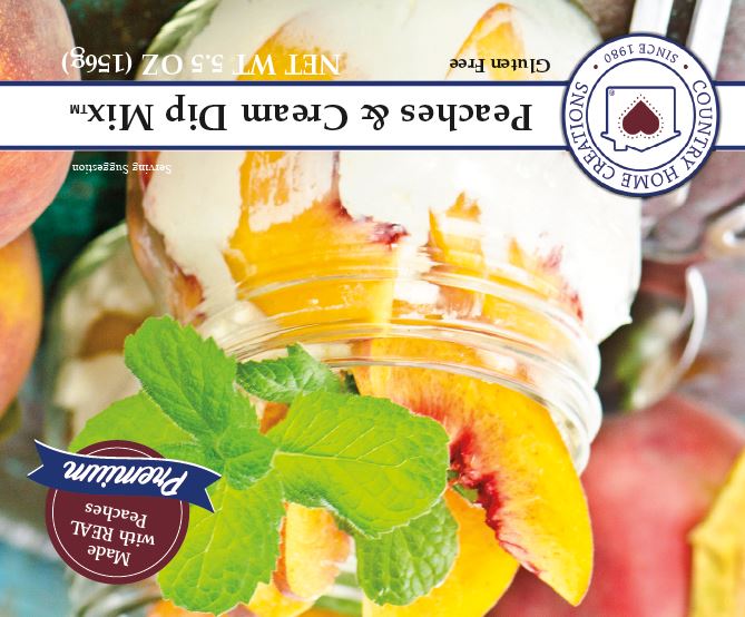 Peaches & Cream Dip Mix (Dozen)