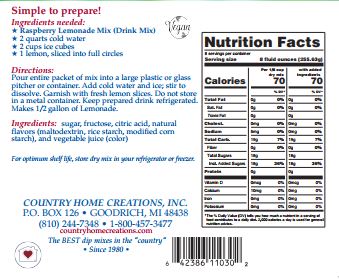 Raspberry Lemonade Mix (Dozen)