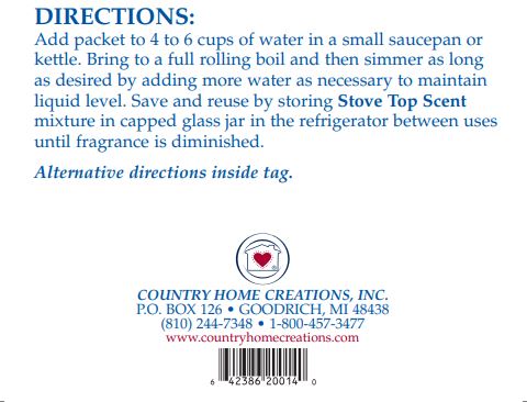 Stovetop Scent Mix- Vanilla Spice