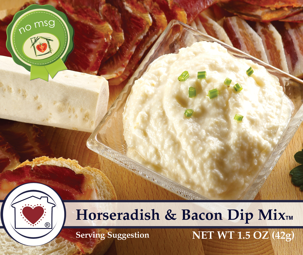 Horseradish Bacon Dip Mix (Dozen)