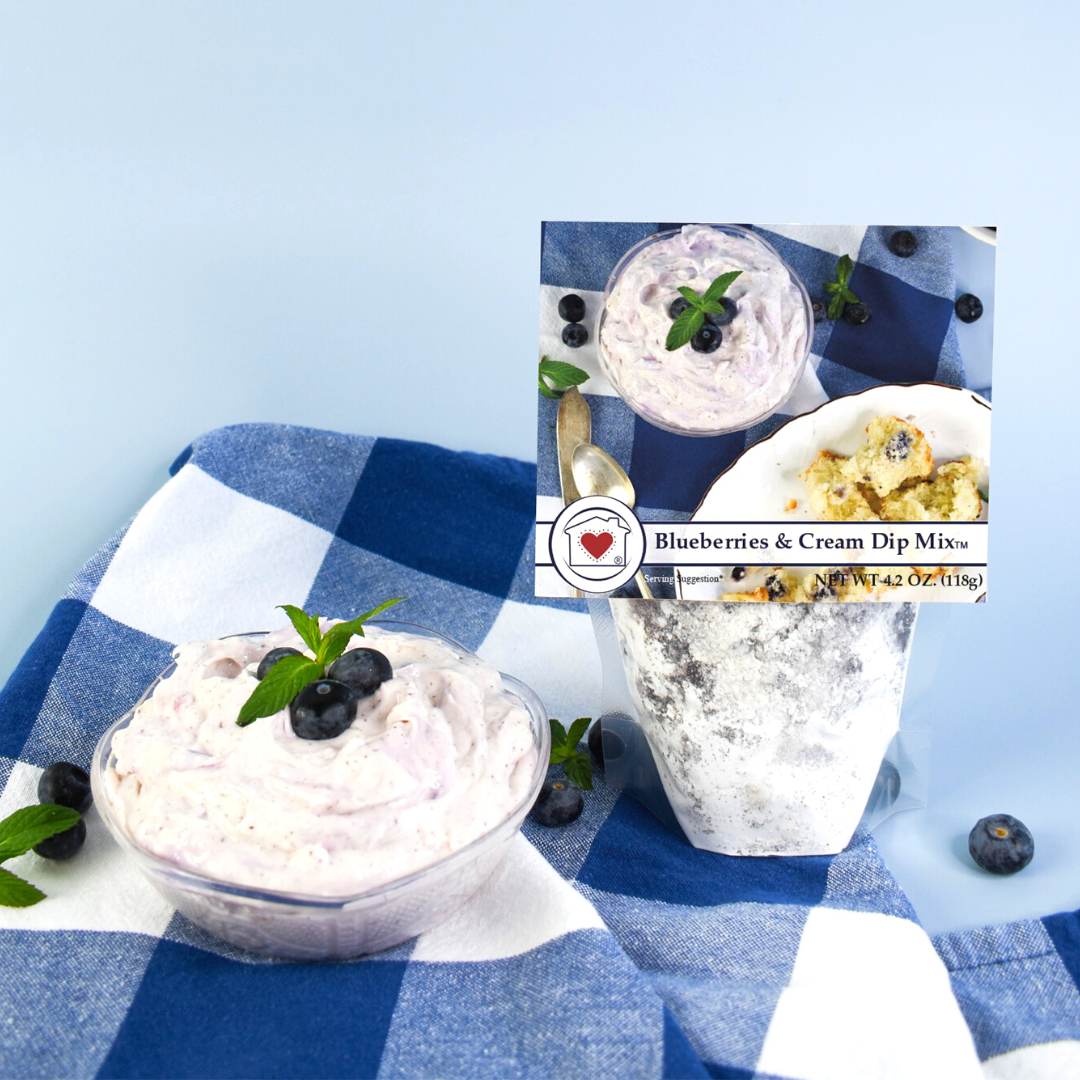 Blueberries & Cream Dip Mix - Sample