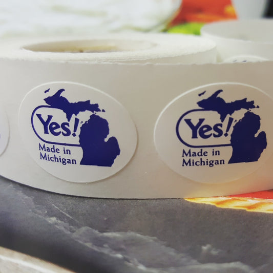 Made in Michigan Stickers