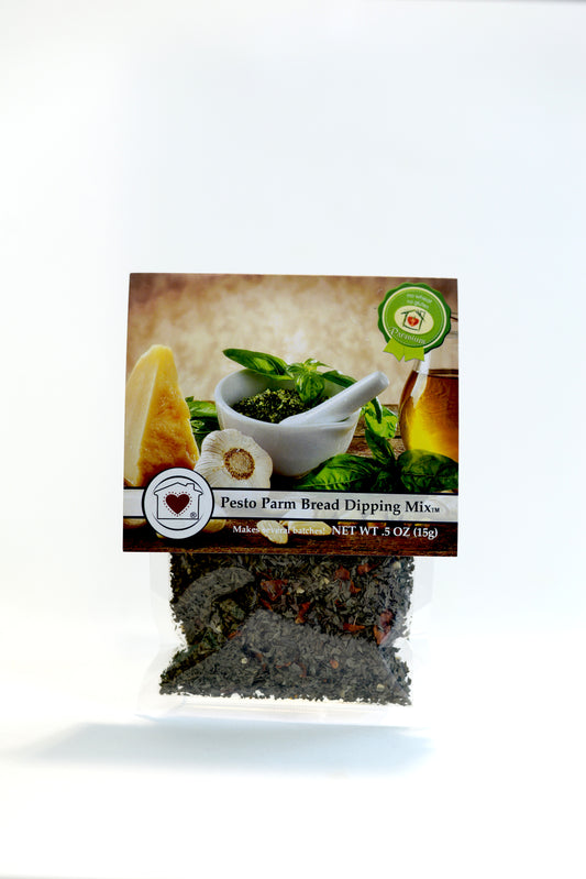 Pesto Parmesan Bread Dipping Mix (Dozen)