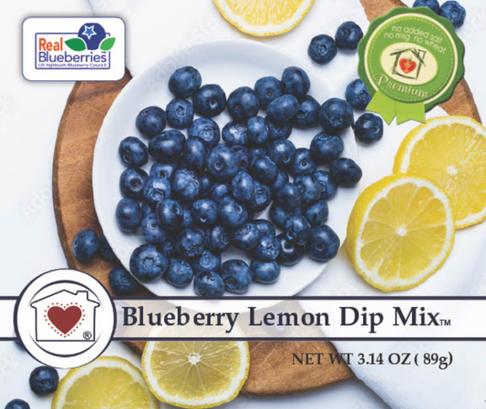 Blueberry Lemon Dip Mix (Dozen) - NEW & IMPROVED