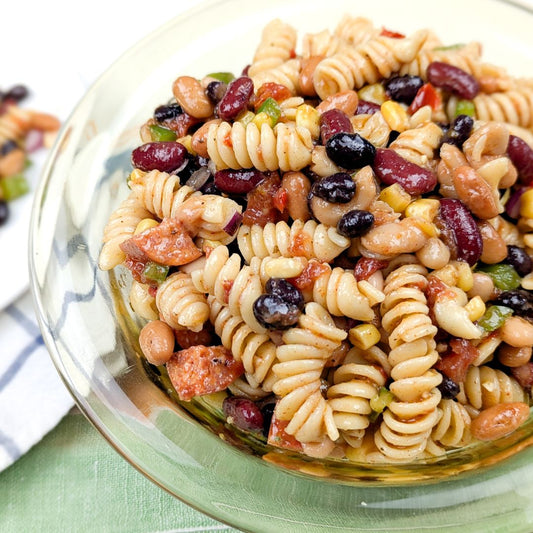 Party Sized Texas Caviar Pasta Salad