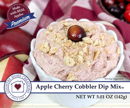 Apple Cherry Cobbler Dip Mix (Dozen) - NEW RELEASE