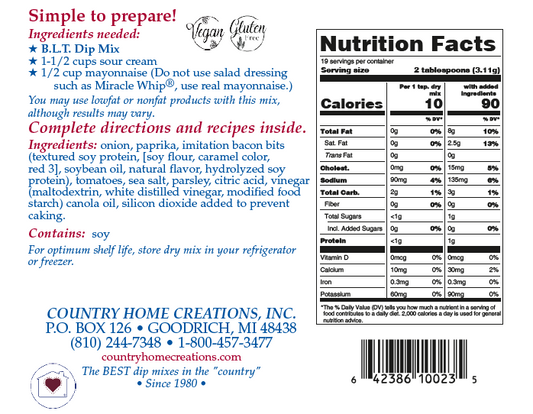 BLT Dip Mix (Dozen)