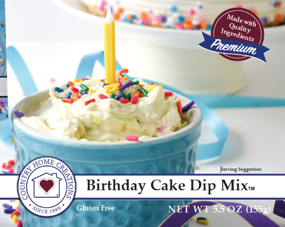 Birthday Cake Dip Mix - Sample
