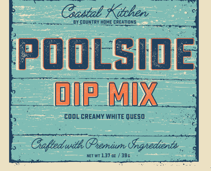 Coastal Kitchen Poolside Dip Mix(Dozen) - NEW RELEASE