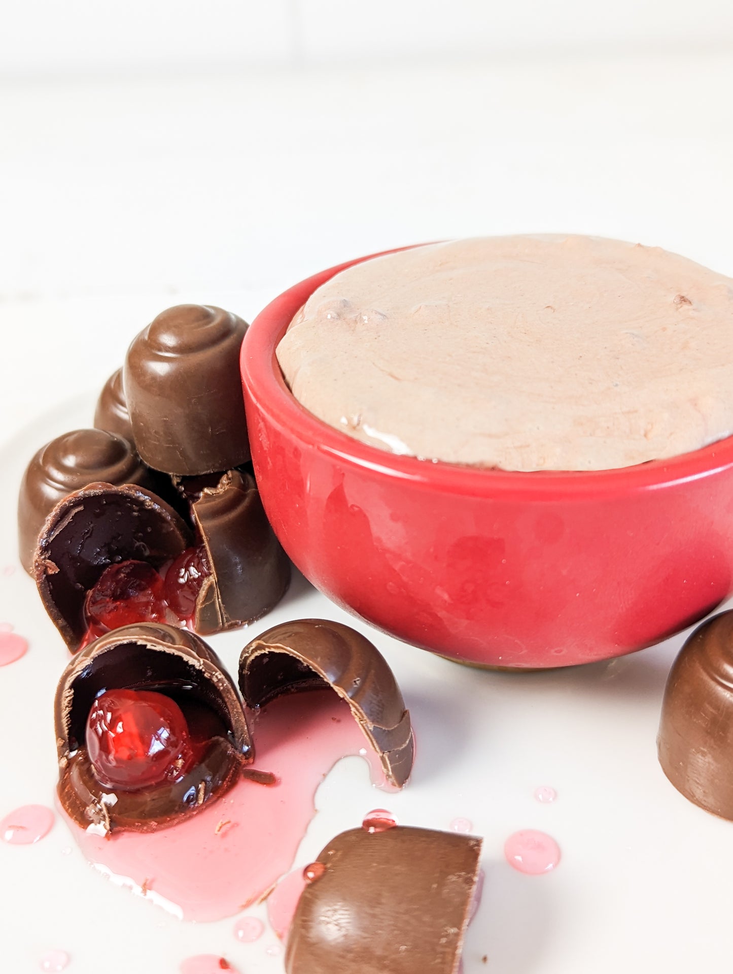 Chocolate Covered Cherry Dip Mix - Sample