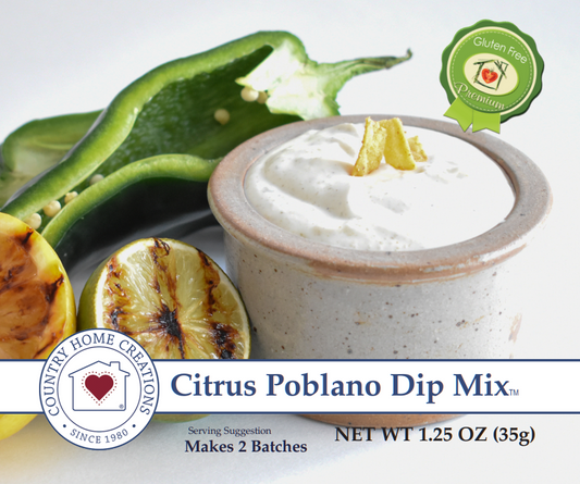 Citrus Poblano Dip Mix (Dozen)