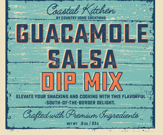 Coastal Kitchen Guacamole Salsa Mix-Sample