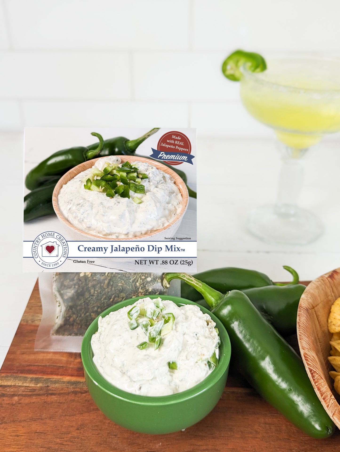 Creamy Jalapeño Dip Mix