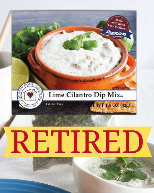Lime Cilantro Dip Mix (Dozen) - RETIRED