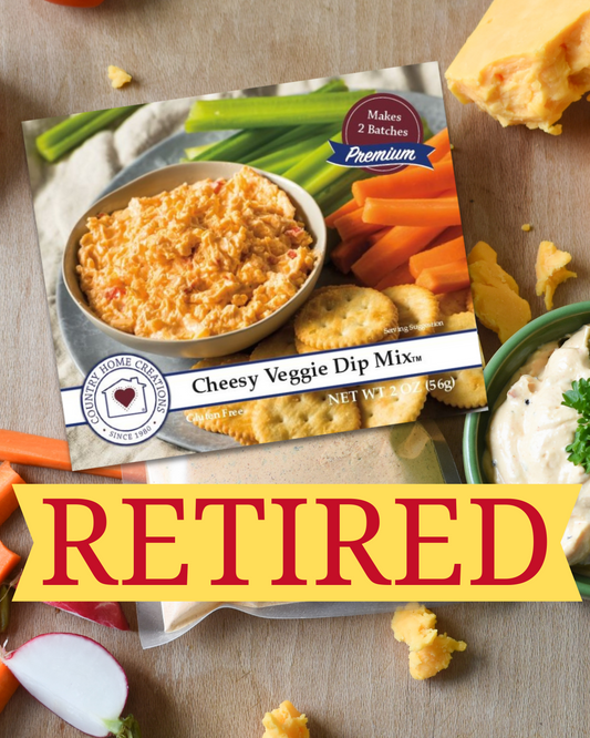 Cheesy Veggie Dip Mix (Dozen)