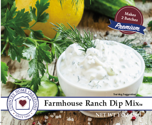 Farmhouse Ranch Dip Mix (Dozen)
