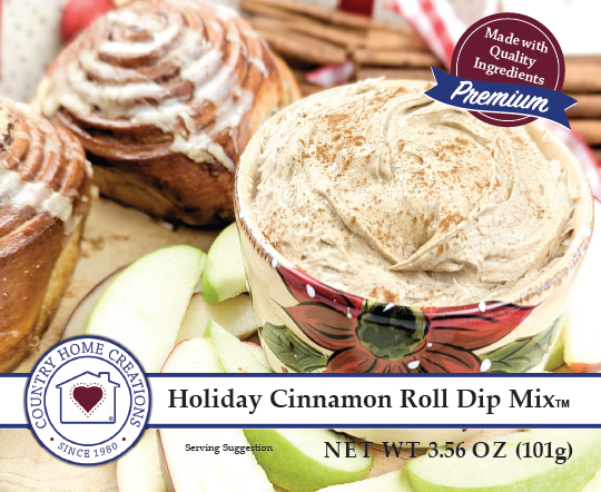 Holiday Cinnamon Roll Dip Mix - (Dozen) NEW RELEASE