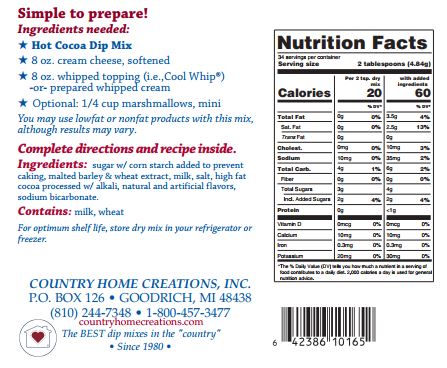 Hot Cocoa Dip Mix - Sample Limited Edition