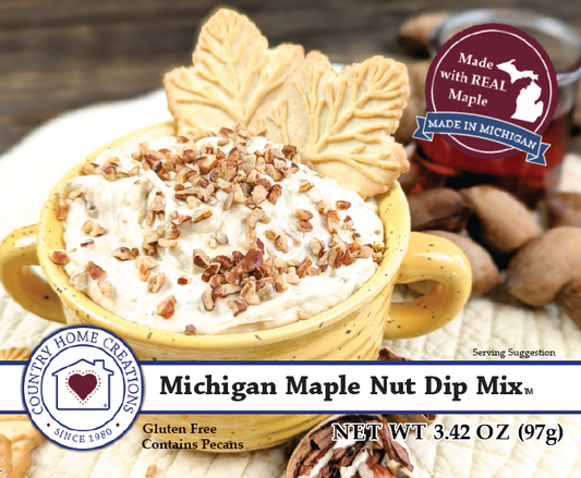 Taste of Michigan Maple Nut Dip Mix (Dozen) NEW RELEASE