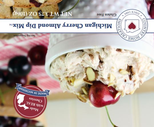 Taste of Michigan - Michigan Cherry Almond Dip Mix - SAMPLE