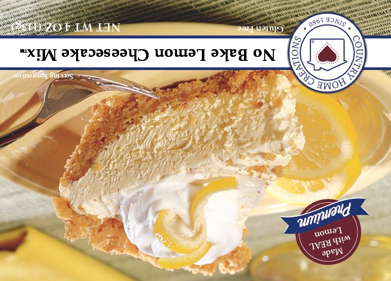 No Bake Lemon Cheesecake Mix (1/2 Dozen)
