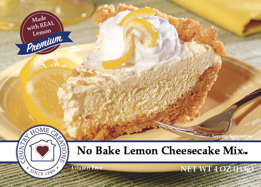 No Bake Lemon Cheesecake Mix (1/2 Dozen)