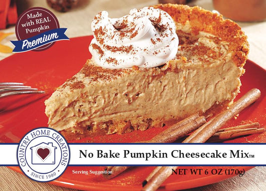 No Bake Pumpkin Cheesecake Mix (1/2 Dozen)