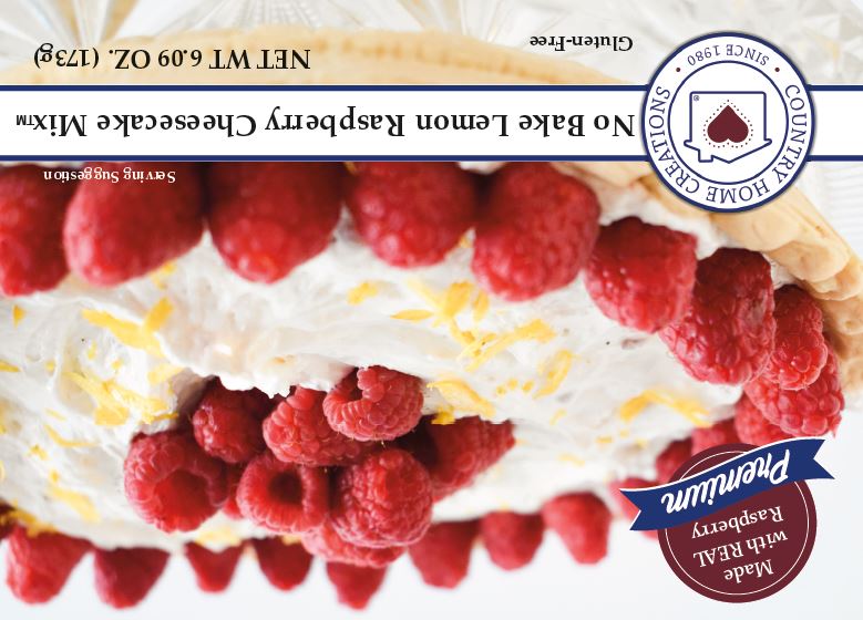 No Bake Lemon Raspberry Cheesecake Mix (1/2 Dozen)