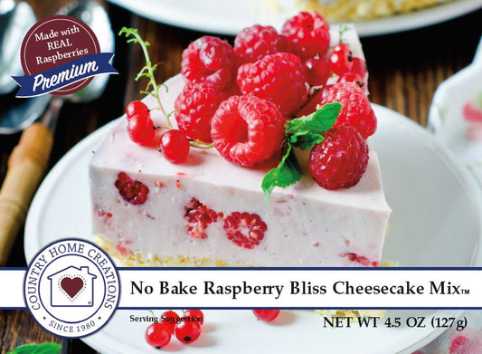 No Bake Raspberry Bliss Cheesecake Mix (1/2 Dozen)